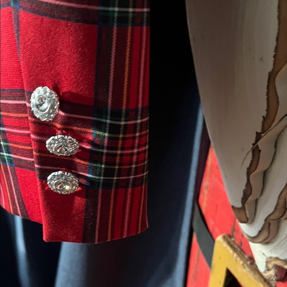 Nanette Lepore Red plaid blazer - Picture 11 of 16